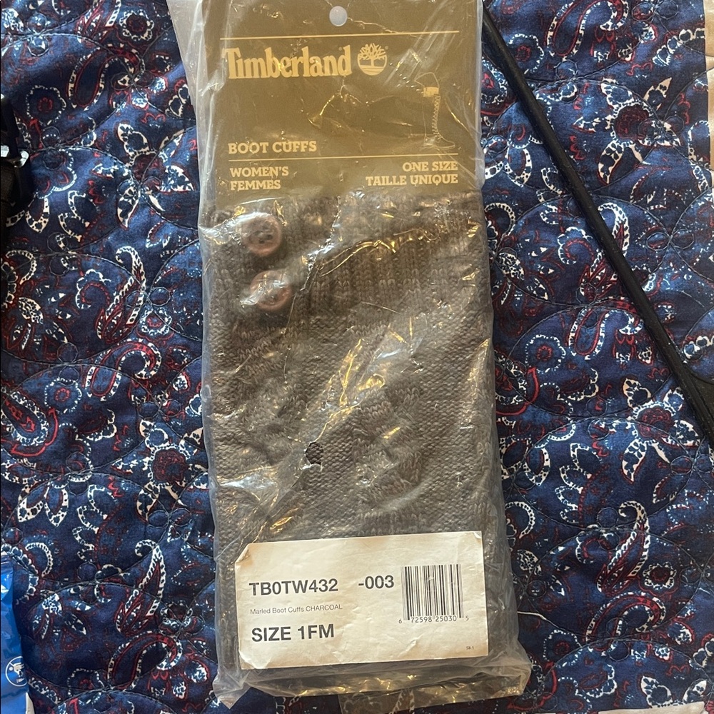 Timberland Women's Charcoal Boot Cuffs